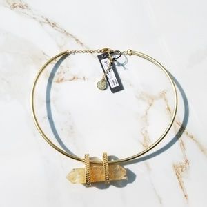 Vince Camuto Necklace with Citrine